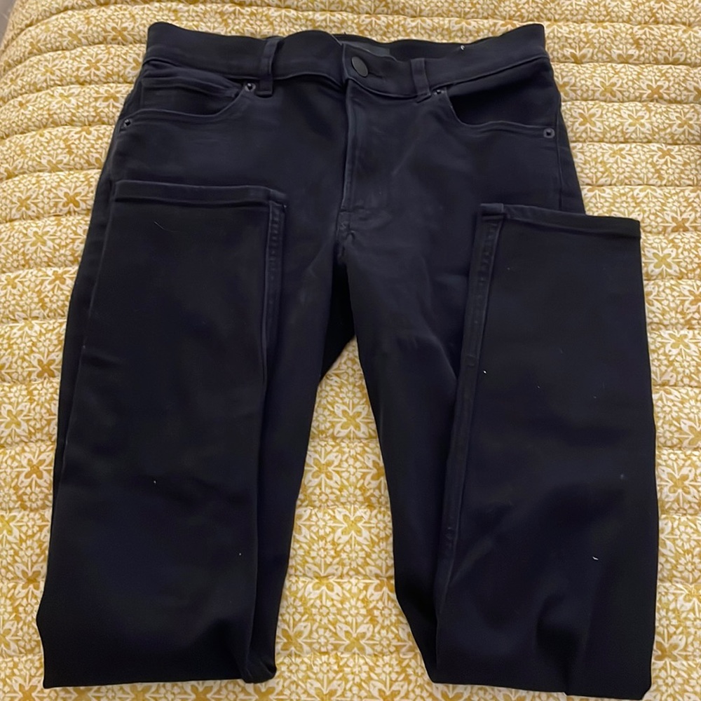 Express 4p skinny black denim